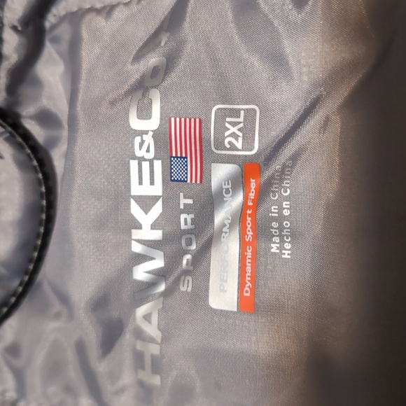 Hawke & Co Chevron Heat Insulated, Wind Water Resistant Hooded Jacket Large Nwt❤ - Picture 16 of 17